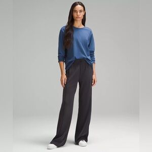 NEW Lululemon All Yours Long-Sleeve Shirt size 10 pitch blue